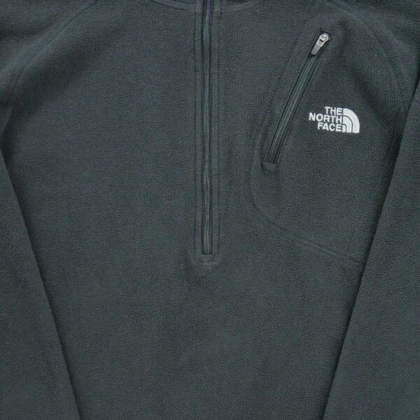 Pull polaires homme manches longues noir The North Face Col Montant
