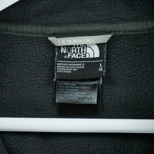 Pull polaires homme manches longues noir The North Face Col Montant