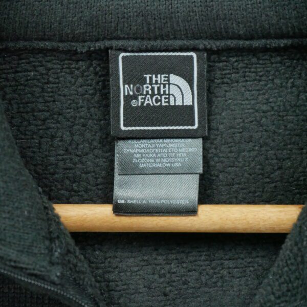 Pull polaires homme manches longues noir The North Face Motif chine Col Montant