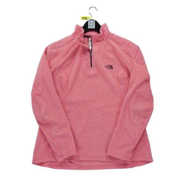 Pull polaires homme manches longues rose The North Face Col Montant