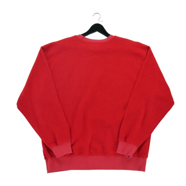 Pull polaires homme manches longues rouge Gap Col Montant