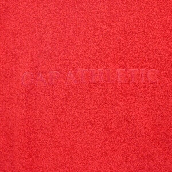 Pull polaires homme manches longues rouge Gap Col Montant