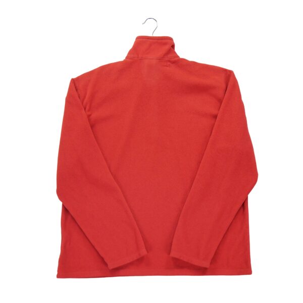 Pull polaires homme manches longues rouge The North Face Col Montant