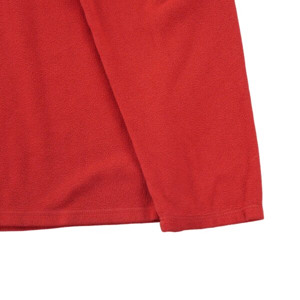 Pull polaires homme manches longues rouge The North Face Col Montant