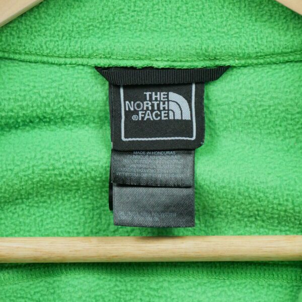 Pull polaires homme manches longues vert The North Face Col Montant