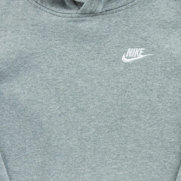 Sweat à capuche Femme Gris – Image 3