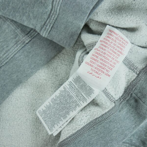 Sweat à capuche Femme Gris – Image 6