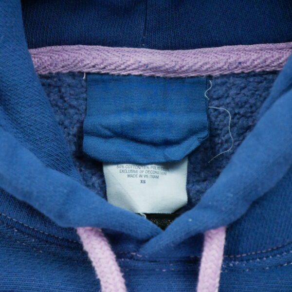 Sweat a capuche femme manches longues bleu Champion Col Rond