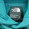 Sweat a capuche femme manches longues bleu The North Face Motif imprime Col Rond