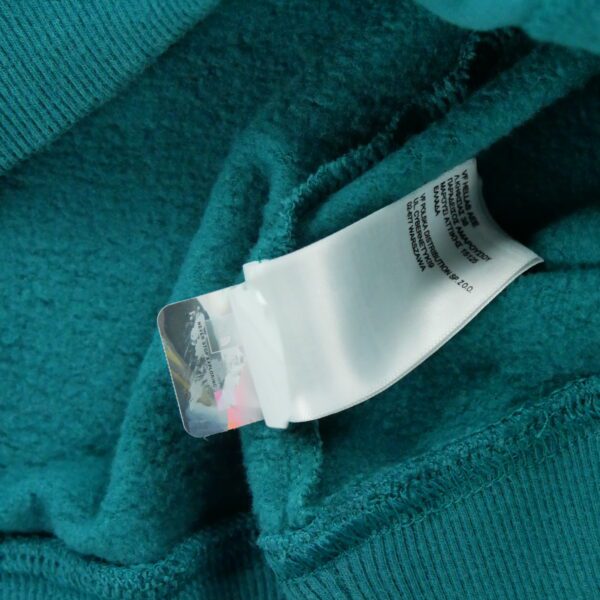 Sweat a capuche femme manches longues bleu The North Face Motif imprime Col Rond