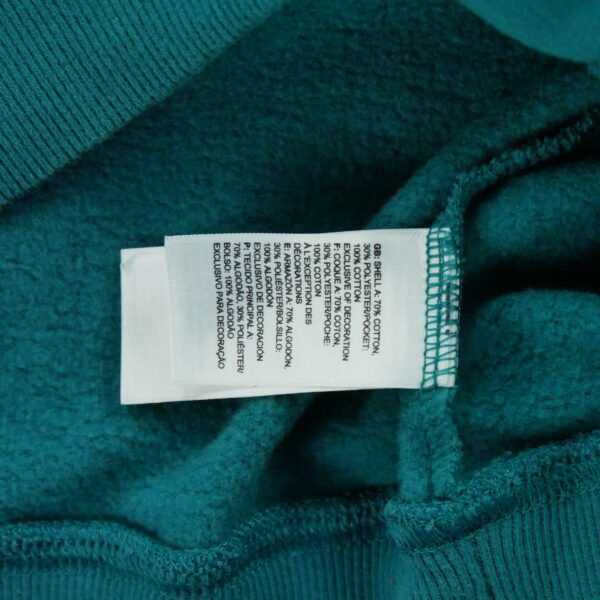 Sweat a capuche femme manches longues bleu The North Face Motif imprime Col Rond