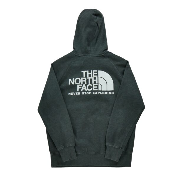 Sweat a capuche femme manches longues gris The North Face Motif chine Col Rond