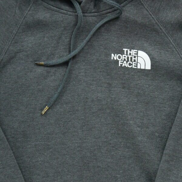 Sweat a capuche femme manches longues gris The North Face Motif chine Col Rond