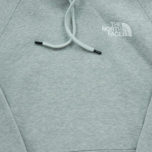 Sweat a capuche femme manches longues gris The North Face Motif chine Col Rond