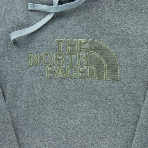 Sweat a capuche femme manches longues gris The North Face Motif chine Col Rond