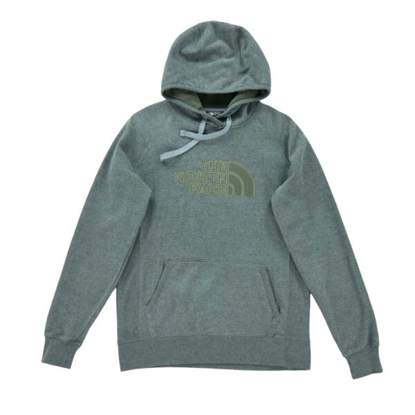 Sweat a capuche femme manches longues gris The North Face Motif chine Col Rond