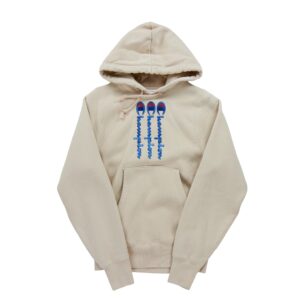 Sweat a capuche femme manches longues rose Champion Motif brode Col Rond