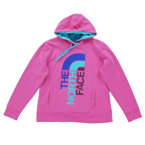 Sweat a capuche femme manches longues rose The North Face Col Rond