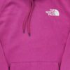 Sweat a capuche femme manches longues rose The North Face Col Rond