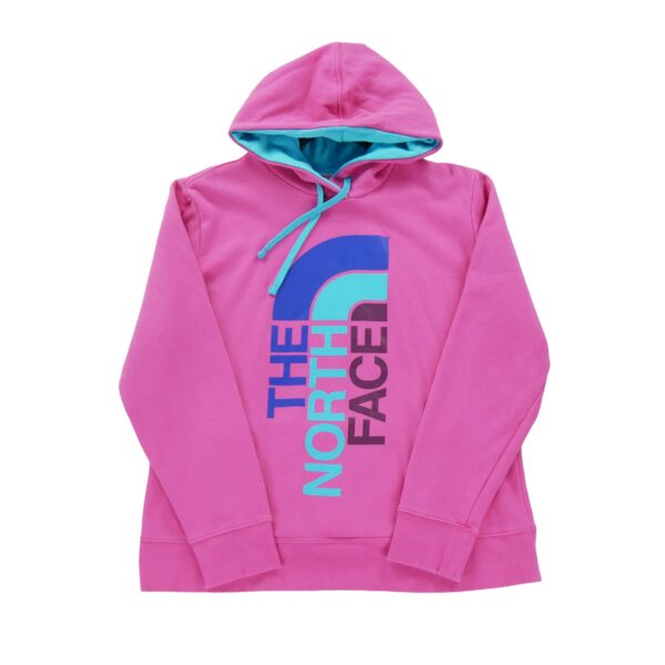 Sweat a capuche femme manches longues rose The North Face Col Rond