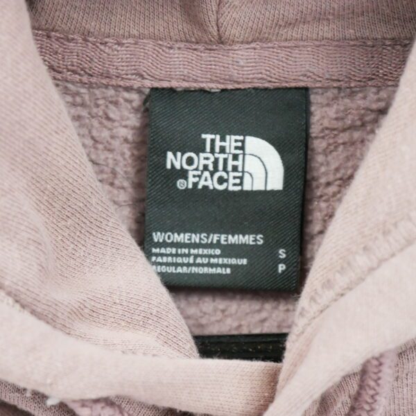Sweat a capuche femme manches longues rose The North Face Motif imprime Col Rond