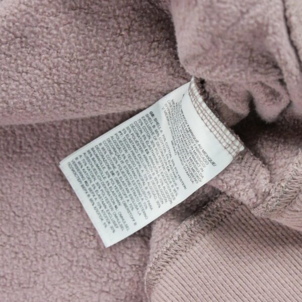 Sweat a capuche femme manches longues rose The North Face Motif imprime Col Rond