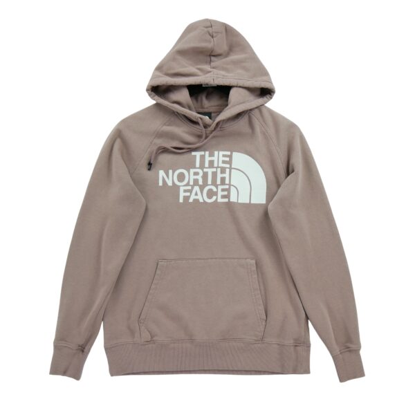 Sweat a capuche femme manches longues rose The North Face Motif imprime Col Rond