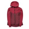 Sweat a capuche femme manches longues rouge Nike Col Montant