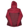 Sweat a capuche femme manches longues rouge Nike Col Montant
