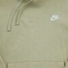Sweat a capuche homme manches longues beige Nike Col Rond