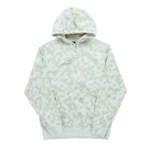 Sweat a capuche homme manches longues beige Nike Motif imprime Col Rond