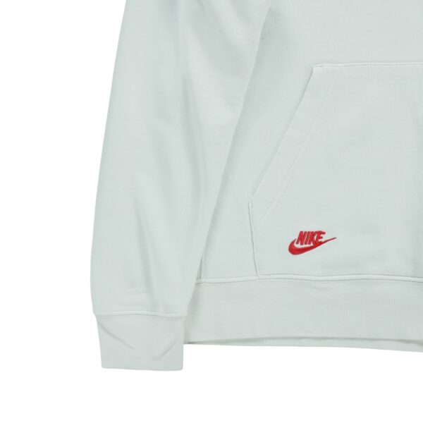 Sweat a capuche homme manches longues blanc Nike Col Rond