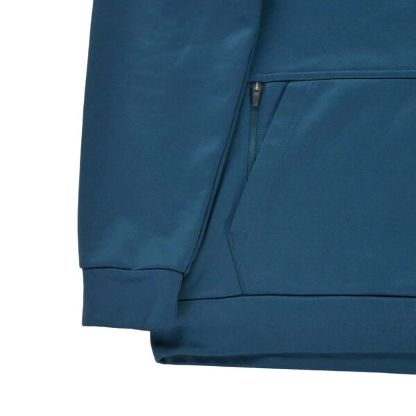 Sweat a capuche homme manches longues bleu Nike Motif imprime Col Montant
