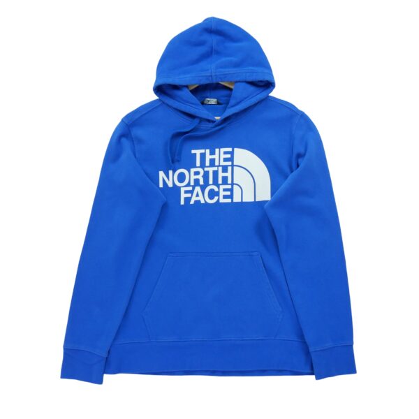 Sweat a capuche homme manches longues bleu The North Face Col Rond