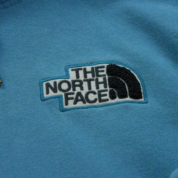 Sweat a capuche homme manches longues bleu The North Face Col Rond
