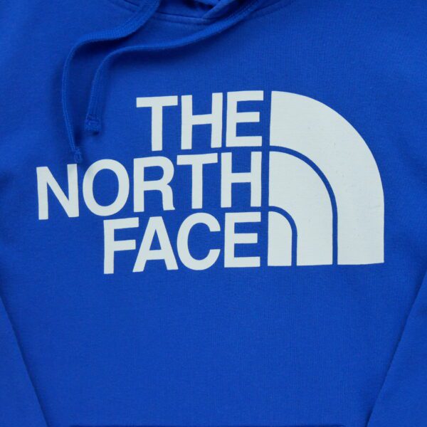 Sweat a capuche homme manches longues bleu The North Face Col Rond