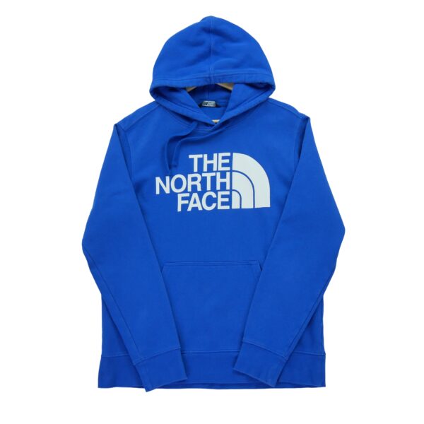 Sweat a capuche homme manches longues bleu The North Face Col Rond