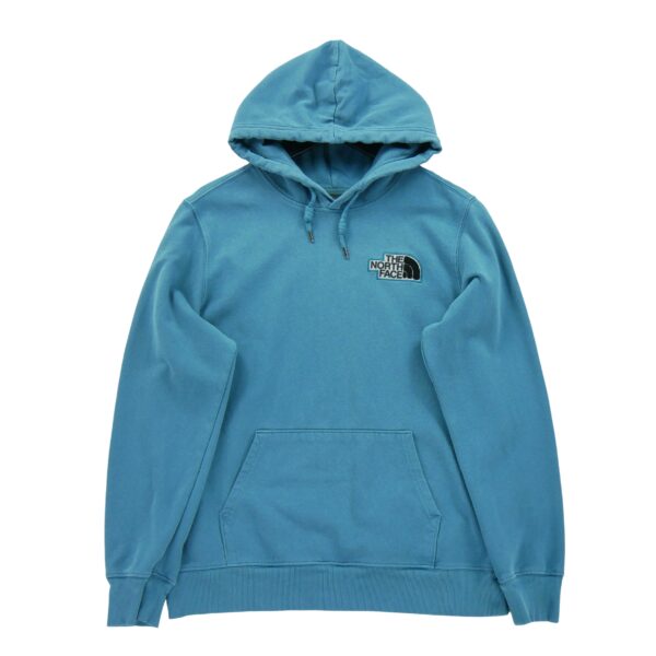 Sweat a capuche homme manches longues bleu The North Face Col Rond