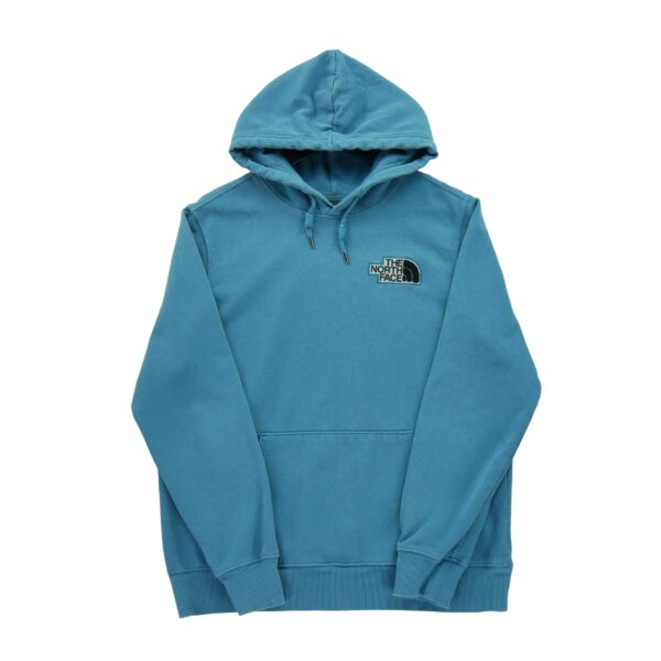 Sweat a capuche homme manches longues bleu The North Face Col Rond