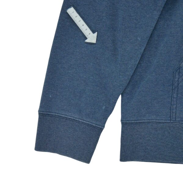 Sweat a capuche homme manches longues bleu The North Face Motif chine Col Rond
