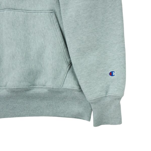 Sweat a capuche homme manches longues gris Champion Motif chine Col Rond