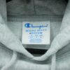 Sweat a capuche homme manches longues gris Champion Motif chine Col Rond