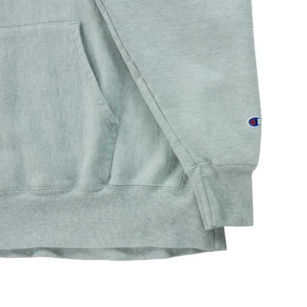 Sweat a capuche homme manches longues gris Champion Motif chine Col Rond