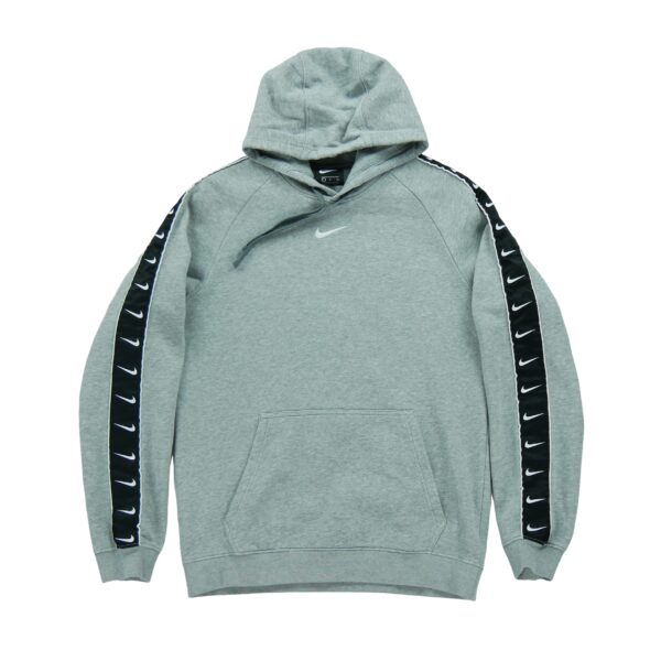 Sweat a capuche homme manches longues gris Nike Motif chine Col Rond