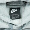 Sweat a capuche homme manches longues gris Nike Motif chine Col Rond