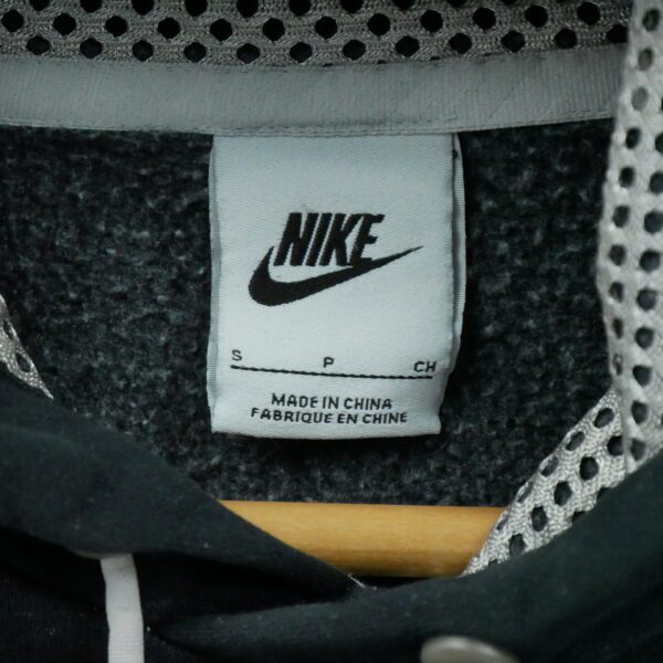 Sweat a capuche homme manches longues gris Nike Motif chine Col Rond