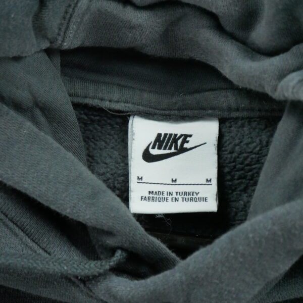 Sweat a capuche homme manches longues gris Nike Motif imprime Col Rond