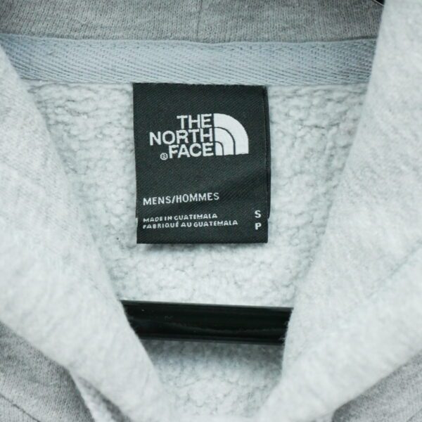 Sweat a capuche homme manches longues gris The North Face Col Rond