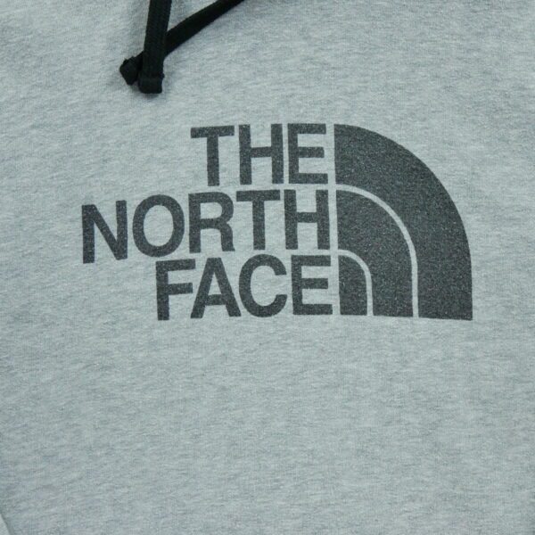Sweat a capuche homme manches longues gris The North Face Motif chine Col Rond