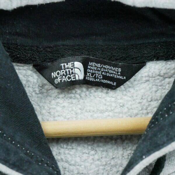 Sweat a capuche homme manches longues gris The North Face Motif chine Col Rond